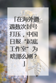 在海外遭遇数次封号打压，中国日报“起底工作室”为啥那么刚？